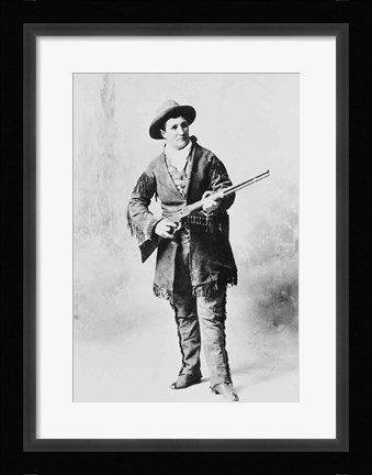 Framed Martha Canary Print