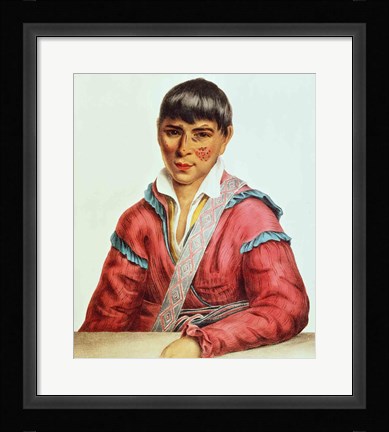 Framed Paddy Carr, Creek Interpreter Print