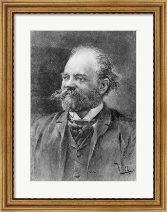 Framed Anton Dvorak, 1894 Print