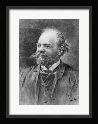 Framed Anton Dvorak, 1894 Print