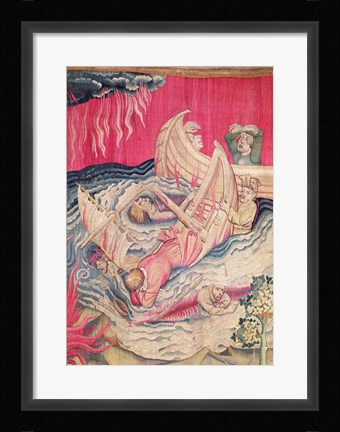 Framed Second Trumpet and the Shipwreck - close up Print