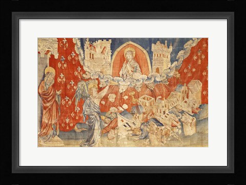 Framed Seven Bowls of Wrath and the Destruction of Babylon Print