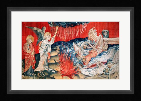 Framed Second Trumpet and the Shipwreck Print