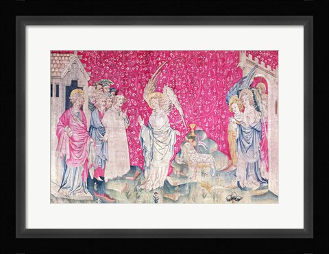 Framed Third Angel and the Lamb Print