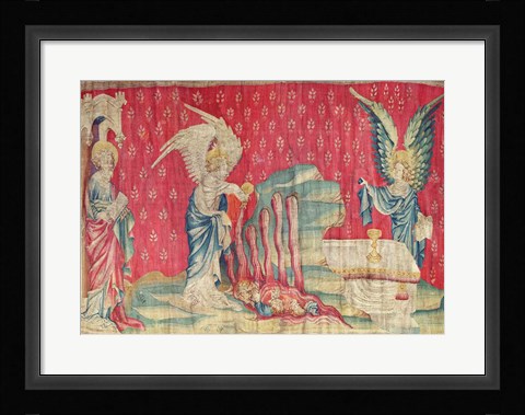 Framed Second and Third Vials Poured into the Sea and the Waters Print