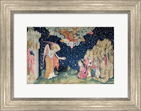 Framed Sounding of the Seventh Trumpet and the Chant of the Twenty-Four Elders Print