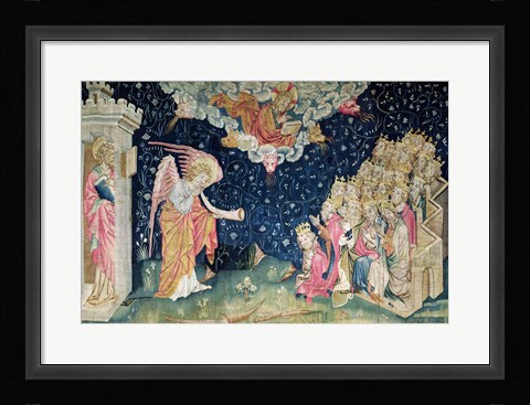 Framed Sounding of the Seventh Trumpet and the Chant of the Twenty-Four Elders Print