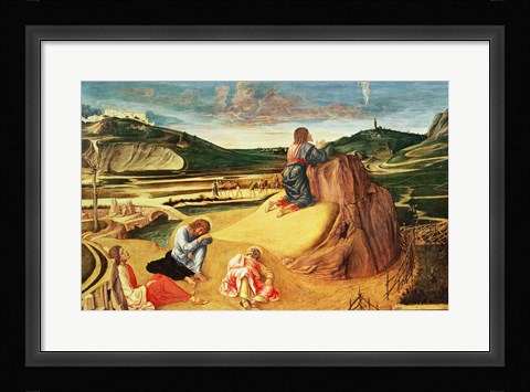 Framed Agony in the Garden Print