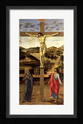 Framed Crucifixion Print