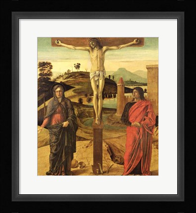 Framed Calvary Print