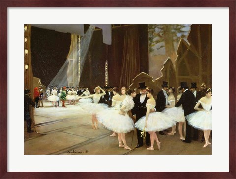 Framed In the Wings at the Opera House, 1889 Print