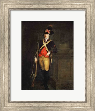 Framed Portrait of Louis-Philippe-Joseph d&#39;Orleans Print