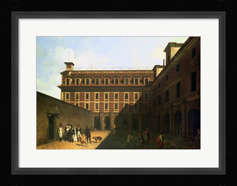 Framed Prison des Madelonnettes Print