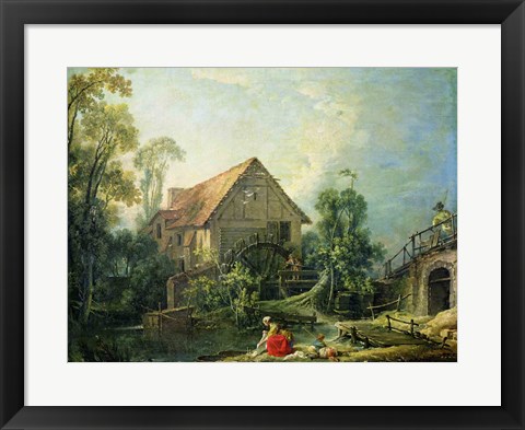 Framed Mill, 1751 Print