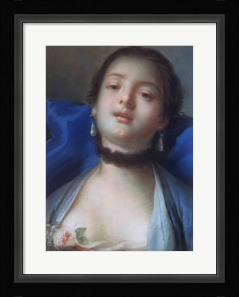 Framed Portrait of a Woman Print