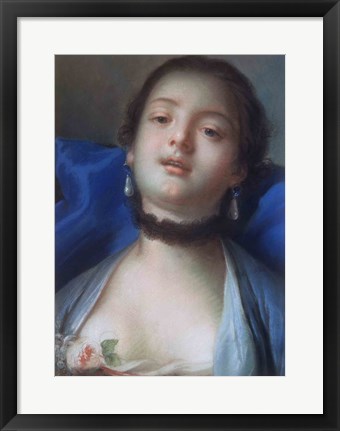 Framed Portrait of a Woman Print