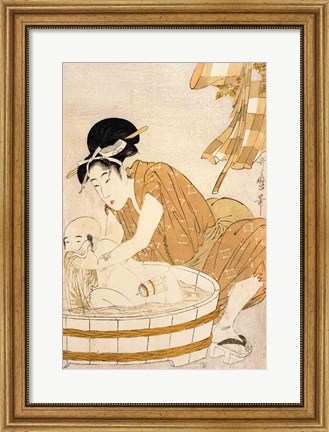 Framed Bath Print