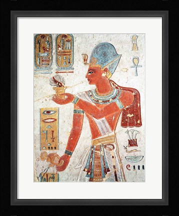 Framed Ramesses II: Dressed for War Print