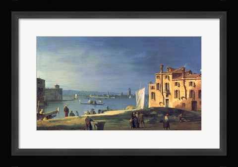 Framed View of Venice Print