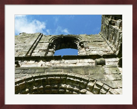 Framed Old Cathedral Ruins Print