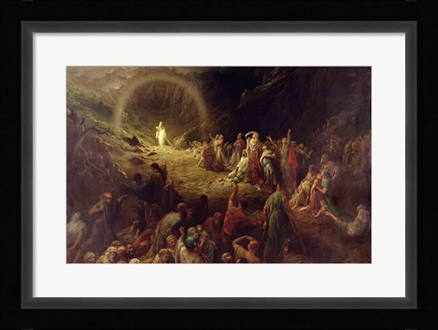 Framed Valley of Tears, 1883 Print