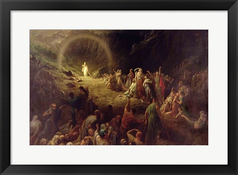 Framed Valley of Tears, 1883 Print