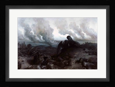 Framed Enigma, 1871 Print