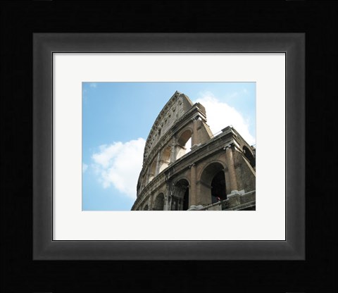 Framed Broken Wall of the Colosseum Print