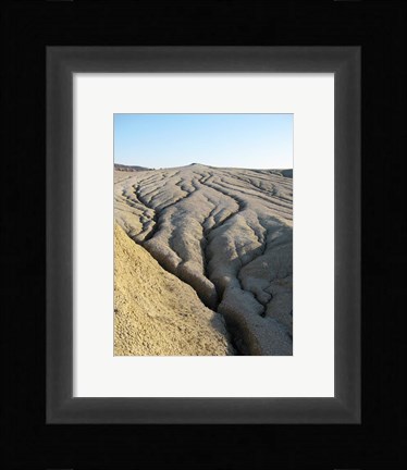 Framed Cracked Earth Surface Print
