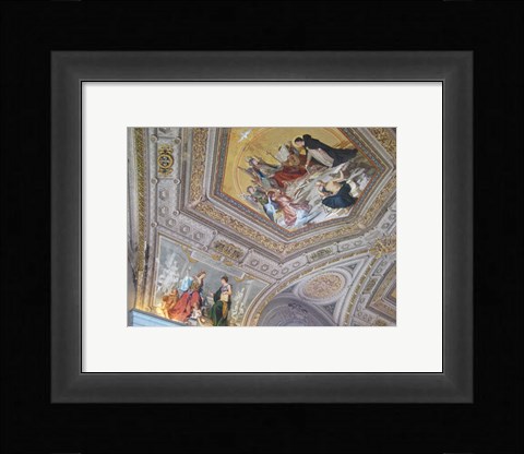 Framed Vatican Painted Ceiling Print