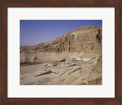 Framed Temple of Hatshepsut Deir El Bahri Thebes Egypt Print