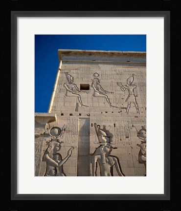 Framed Philae Temple, Aswan, Egypt Print