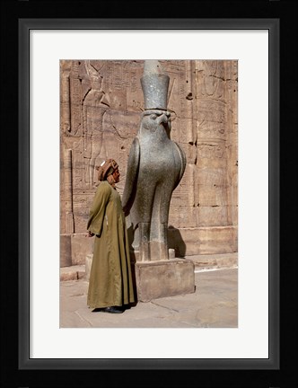 Framed Temple of Horus Edfu Egypt Print