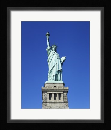 Framed Statue of Liberty, New York City, New York, USA Print