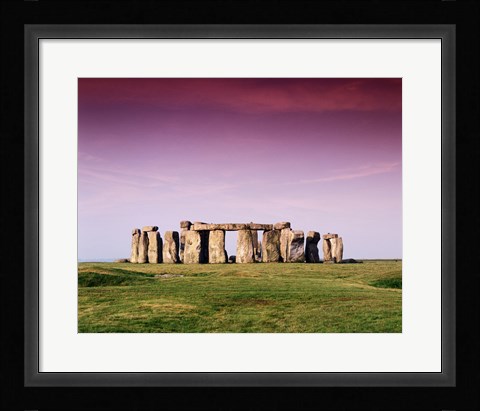 Framed Stonehenge, Wiltshire, England Print