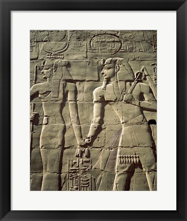 Framed Temples of Karnak, Luxor, Egypt Print