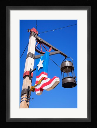 Framed Cowboy Boot, Scottsdale, Phoenix, Arizona, USA Print