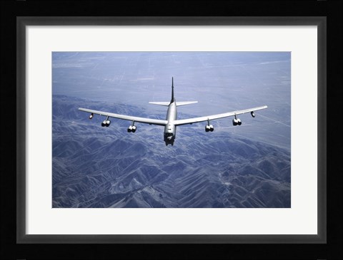 Framed B-52 Bomber Print