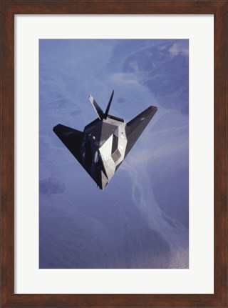 Framed F-117 Stealth Fighter U.S. Air Force Print