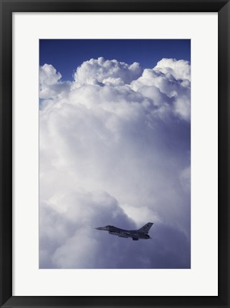Framed U.S. Air Force F-16 Print