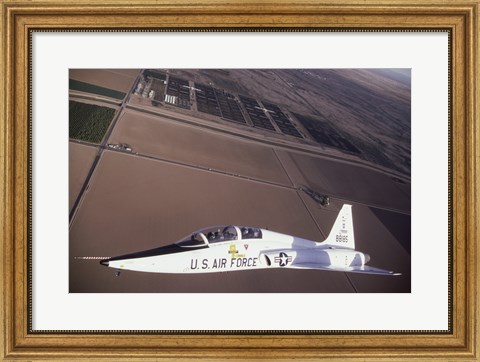 Framed U.S. Air Force T-38 Trainer Print