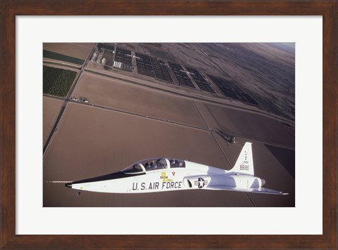 Framed U.S. Air Force T-38 Trainer Print