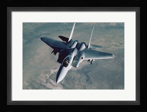 Framed F-15 Eagle Fighter Jet U.S. Air Force Print