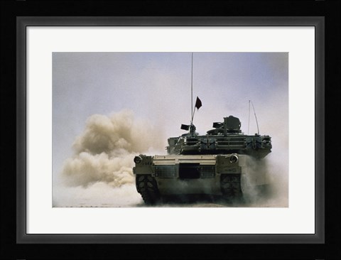 Framed M-2 Tank Print