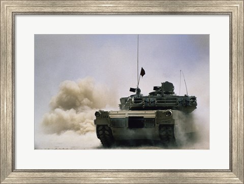 Framed M-2 Tank Print