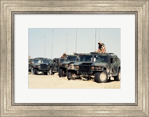 Framed Saudi Arabia: M-998 Print