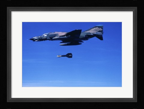 Framed South Korea: F-4E Phantom II Print