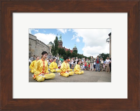Framed Falun Dafa in Szczecin, Poland August 2007 Print