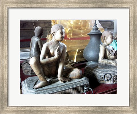 Framed Bangkok Wat Suthat Print