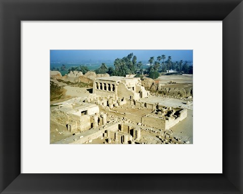 Framed Dendera Temple Egypt Print